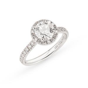 [도로시] 14k 헤일로 랩 다이아몬드 1캐럿 반지(총 약 1.4CT)