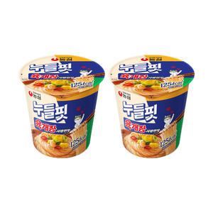 농심 누들핏 육개장사발면맛, 35.5g, 8개입, 2개