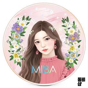 미바 쿠션 왕쿠션 시즌2 대용량 25g 본품 21호 화사한 피부 × 1개