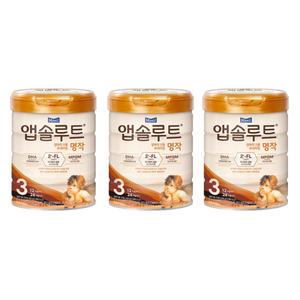 매일유업 앱솔루트 명작 2FL 3단계 800g x 3개