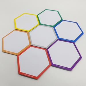 학토재 6각헥사 점착메모지 6.3cm (7색 210매, 토론교구, 창의교구)