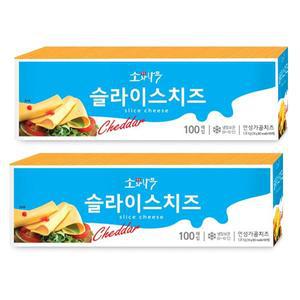동원 소와나무 슬라이스치즈 200매 (1.8kg 2개)