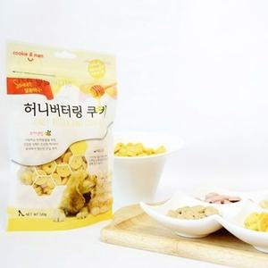 허니 버터링 쿠키 120g 뼈가튼튼치즈 2개 강아지간