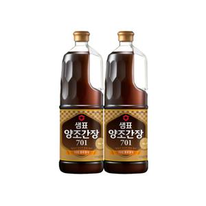 샘표 양조간장 701 1.7L 2개