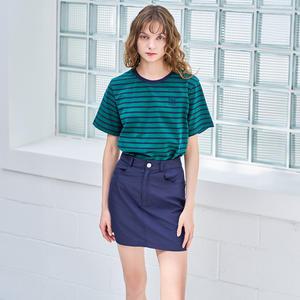 WOMAN GNRL 나일론 미니스커트 [NAVY] / WBD2L13515