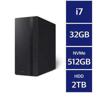 삼성 데스크탑5 DM500TGZ-i7AB / 32GB 램 / NVMe SSD 512GB + HDD 2TB / 윈도우11pro//