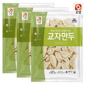 사조오양 교자만두 1.25kg 3개 물만두 군만두