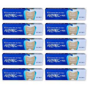 부광 시린메드 에프 시린이 개선 치약 100g x 10개 무색소 무보존제 잇몸 케어 민감한 치아