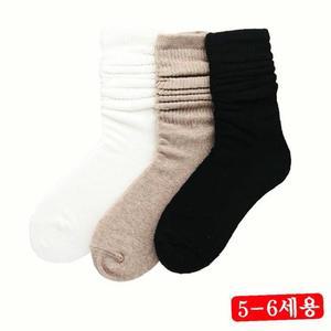 [RGP84OR0]5 워머삭스양말 6세용 색상랜덤 아동용 3켤레