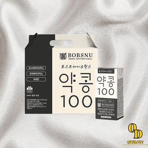 밥스누 약콩두유 포스트바이오틱스 약콩100 190ml 20팩