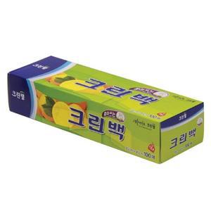 크린백 대 30x45cm 100매 2개 크린롤백 크린랩 N 매직랩 지퍼백 샌드위치랩 키친랩 비닐랩