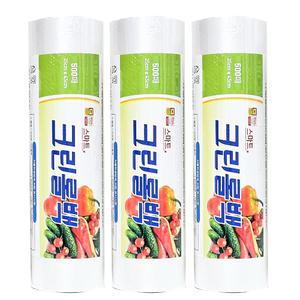크린롤백  대형  (35*45) 500매X3개/ 일회용 비닐 위생백 식품용