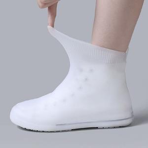 비올때 신발 방수커버 덮개 장마철 실리콘 레인부츠