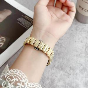 샤오미 9 Mi8 용 불규칙 스틸 스트랩, 시계줄 교체 시계 밴드, 금속 Correa, Miband 액세서리