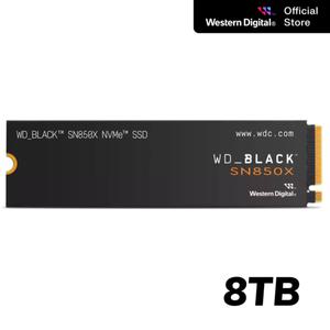 [웨스턴디지털]SOI 공식총판 Western Digital WD BLACK SN850X NVMe 8TB SSD