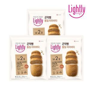 [NS홈쇼핑]라이틀리 곤약빵통밀치아바타 240g(60g x 4입) x 3봉[34465466]