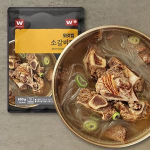 [NS홈쇼핑][외갓집] 살코기와 당면사리 소갈비탕 650g X 4팩[34736525]
