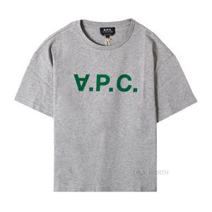 [롯데백화점]아페쎄 24SS 여성 COFDW F26325 PLB VPC 로고 반팔 티셔츠 그레이