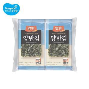 [동원]양반김 4호 도시락김 8봉(8장) x 6개 (총 48봉)[34417662]
