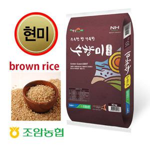 현미입니다/ 수향미 현미10kg 2024년산 햅쌀 경기도 조암농협