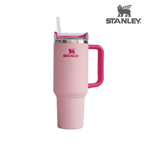 스탠리 켄처 H2.0 플로우스테이트 텀블러 40oz 플라밍고핑크