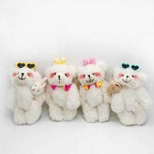 [BZJL8VUV_4C]볼터치 스타일 곰돌이 인형키링 1P 키