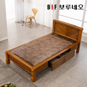 [보루네오] 수면케어 온돌 황토볼침대 (슈퍼싱글) YS323