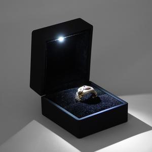(GTF34984)LED 쥬얼리 반지 케이스(블랙)
