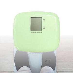 [BZHK6M50_51]가정용인바디 몸무게 미니 전자 체중계 그린