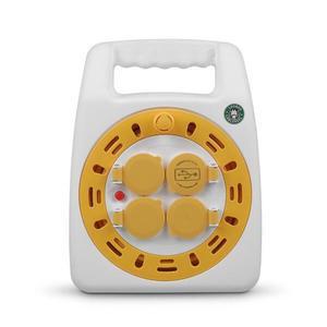 러그박스 러그박스 캠핑 전기릴선 20m 3구+USB LUG-G15MUP 옐로우