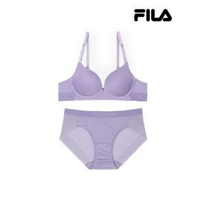 [휠라]아웃핏 시즈널 그레이퍼플 노와이어 세트 F6453F GPU _P383266634