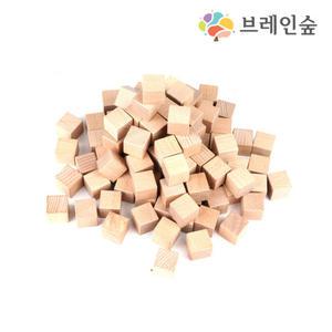 쌓기나무-원목(2.5cm 100피스) + 교재 초등용