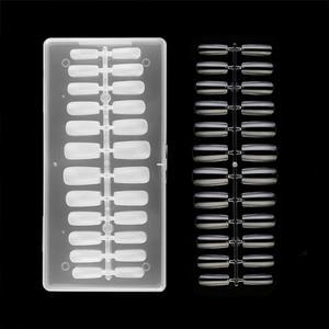 투명 네일 연장 인조 손톱 말캉 팁 120pcs DD-11797