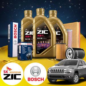 체로키 2.2CRD 디젤 지크 X9 LS 5W30 엔진오일필터세트 6Liter