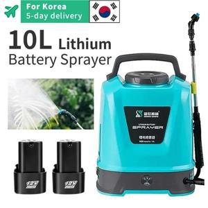 고압 무화기 전기 스프레이  농업 원예 도구  충전식 재순환 5L  10L  20L