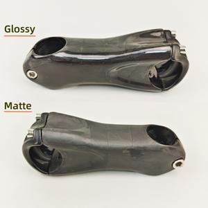 자전거 스템 전체 카본 MTB 로드 바이크 초경량 -10 도 31.8x80mm 90mm 100mm 110mm 120mm 액세서리