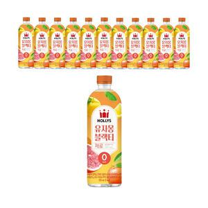 할리스 유자몽 블랙티 제로, 500ml, 6입, 2개