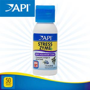 (미국) API 스트레스 자임 30ml / 수족관 어항 수조 물갈이제 환수 청소 박테리아제 수질 정화 개선 관리 열대어 구피 해수어