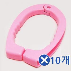 1Px10개-색상랜덤 고리집게 대형 집게손 이불빨래집게