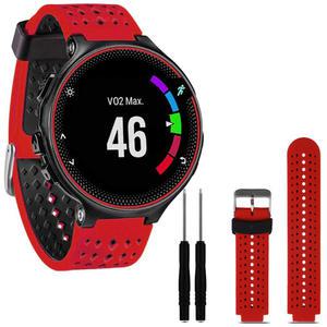Garmin Forerunner 용 실리콘 스트랩 235 220 230 630 620 735XT 스마트 시계 밴드 도구 포함