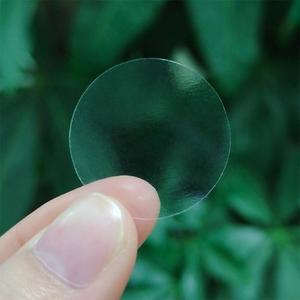 포장 씰링 DD 500P 대용량 원형 스티커 20mm 투명 1 (WFHAVOE)