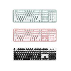 엑토 레트로 무선 키보드 원형키캡 멤브레인 KBD-48