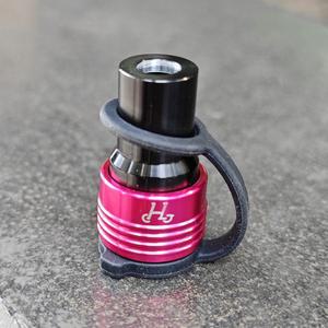 Brompton 페달용 H&H 티타늄 스핀들 왼쪽 분리형 페달용 MKS 페달 홀더