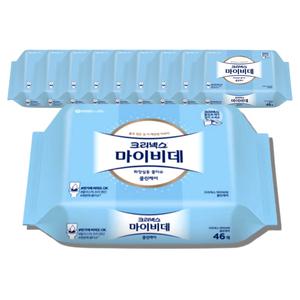 마이비데 물티슈 리필 46매 10개