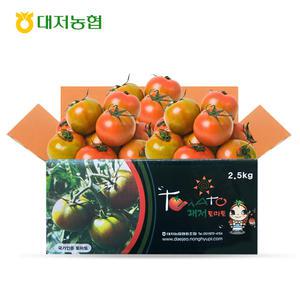 [정품] 부산 짭짤이 대저 토마토 2.5kg S-2S 1박스