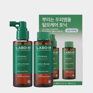라보에이치 두피강화클리닉 앰플 토닉 100ml+100ml리필