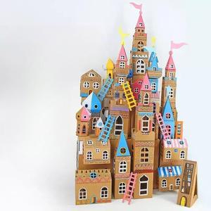 타운만들기 디자인 종이집 종이 만들기 수업 입체 MOC 중세 드림타운클래식조합
