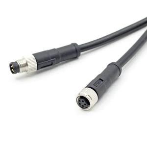 M8 3M PUR/PVC Cable Double Plug Male Female Multiple Combinations 3Pin Waterproof Sensor Aviation Co