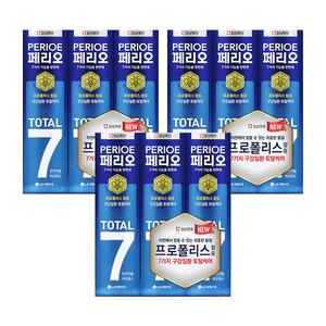 페리오 토탈7 치약 오리지날 120g, 3입, 3개