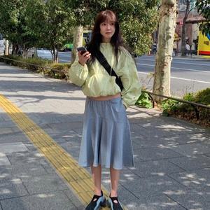 [메이비베이비] [Dearest] Bettina Skirt (빈티지블루)